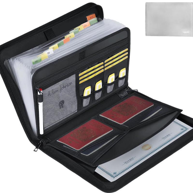 13-kieszeniowa, rozszerzalna t – Expandable Accordion File Folder 13 Pockets recenzja i cena