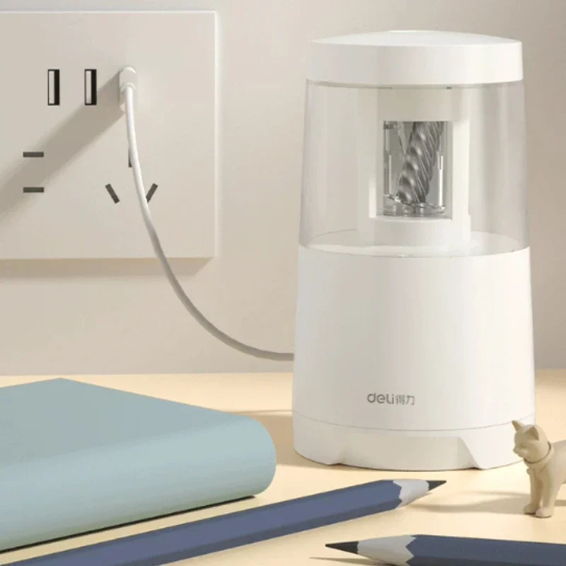 Elektryczna temperówka Deli z  – Electric Pencil Sharpener Usb recenzja i cena