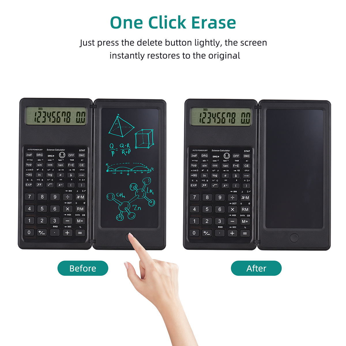 Kalkulator naukowy z funkcją p – Scientific Calculator For Secondary School recenzja i cena